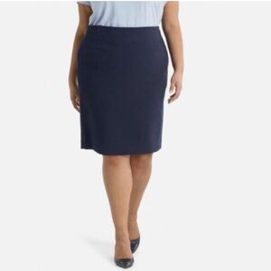 NWT MMLAFLEUR Cobble Hill 4.0 Skirt in Galaxy Navy Blue